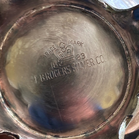 Antique FB Roger’s Tea Set & Serving Tray (4 pieces) - Picture 7 of 12